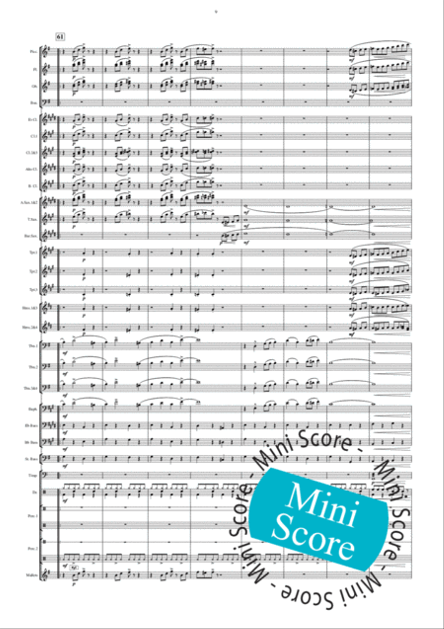 Car Concert Band scores gallery preview page 13