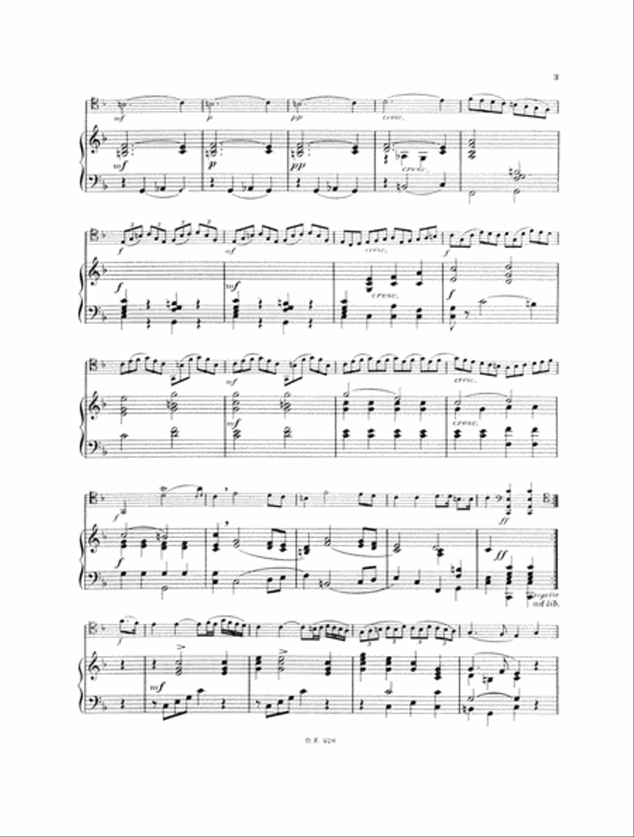 Concertino No. 1 en Fa maj. Piano Accompaniment scores gallery preview page 3