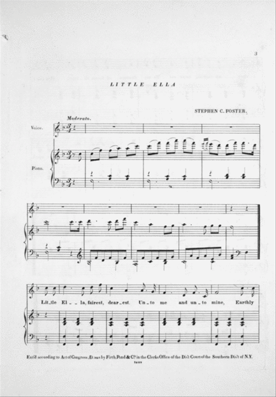Little Ella. Song Voice scores gallery preview page 2