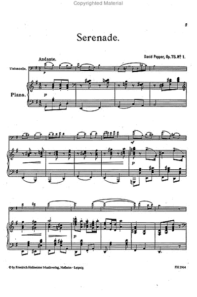 Serenade G-Dur, op. 75/1