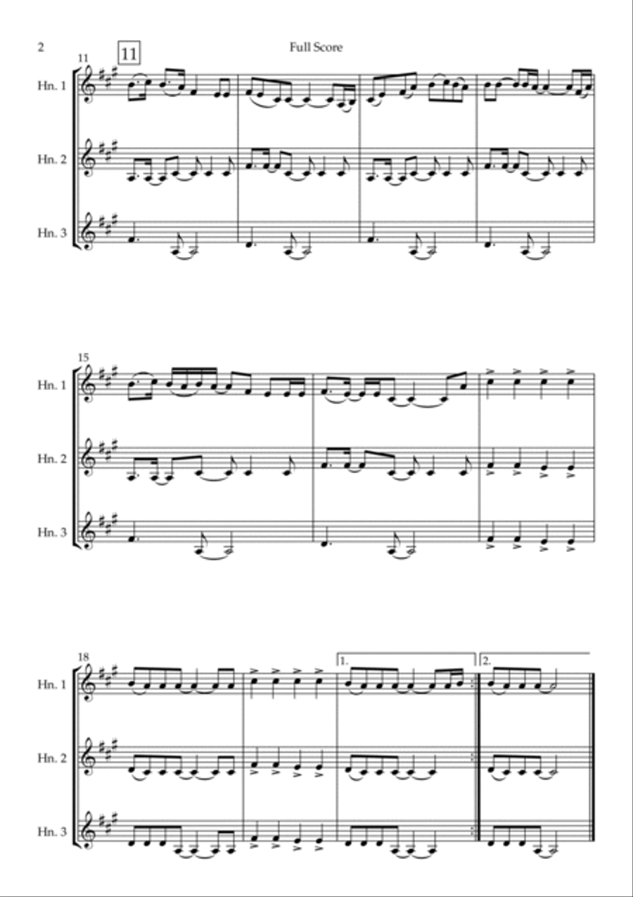 No Place No Place Brass Ensemble scores gallery preview page 2