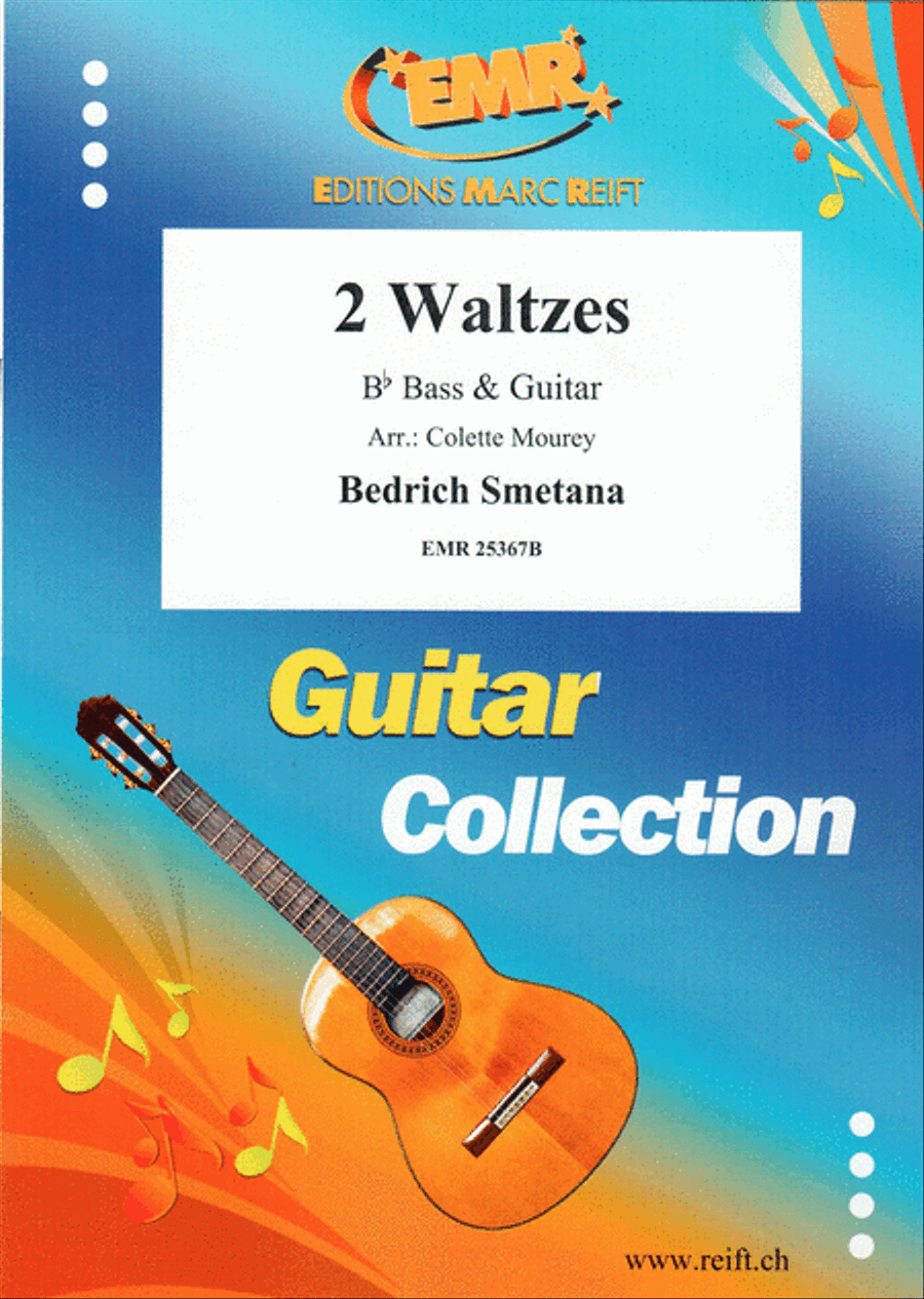 2 Waltzes Guitar scores gallery preview page 1