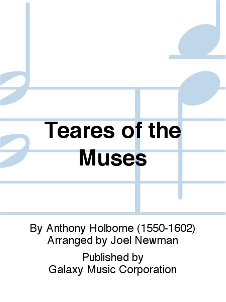 Teares of the Muses SATTB scores gallery preview page 1