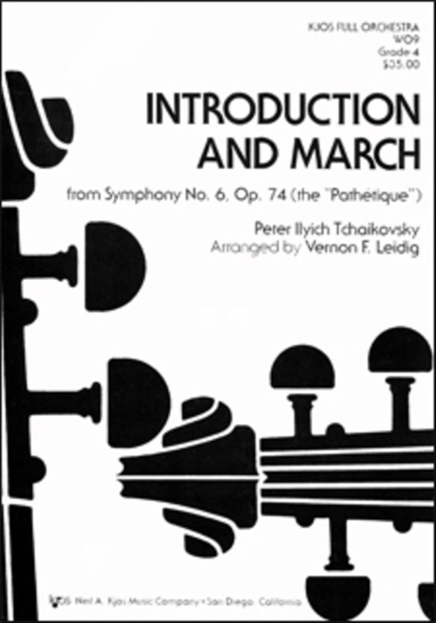 Introduction and March - Score Full Orchestra scores gallery preview page 1