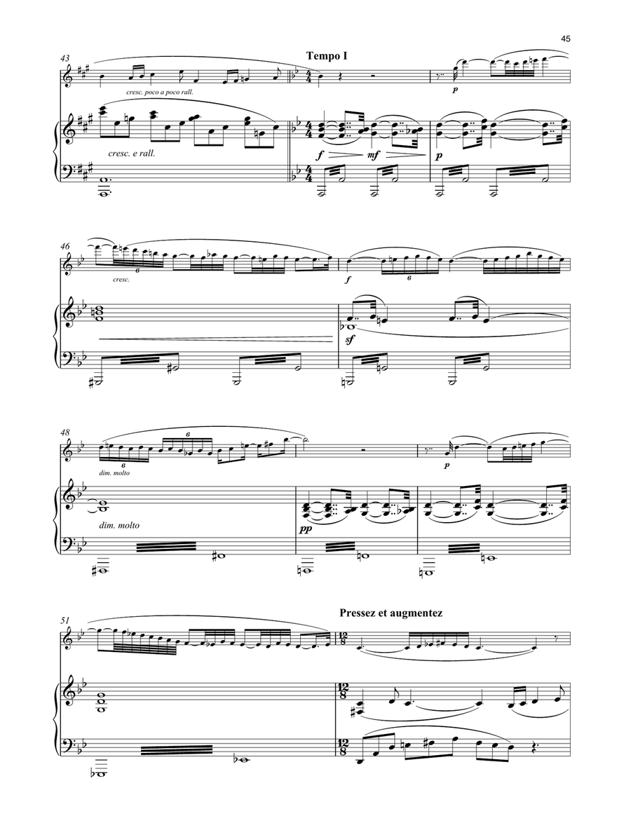 Fantaisie Flute Solo scores gallery preview page 5