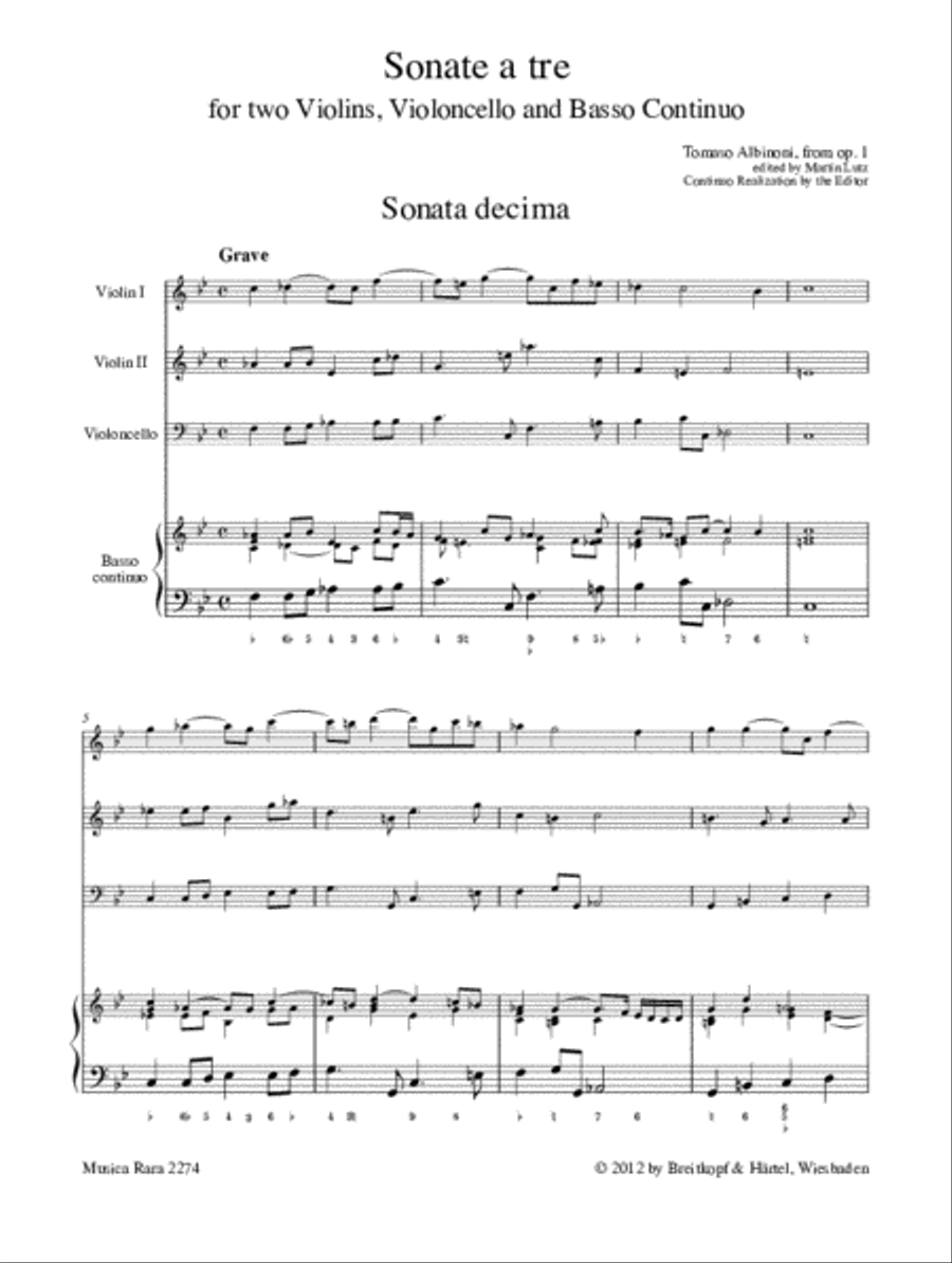 Sonatas Piano Quartet scores gallery preview page 2