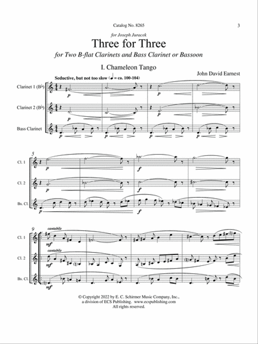 Three for Three Bassoon scores gallery preview page 3
