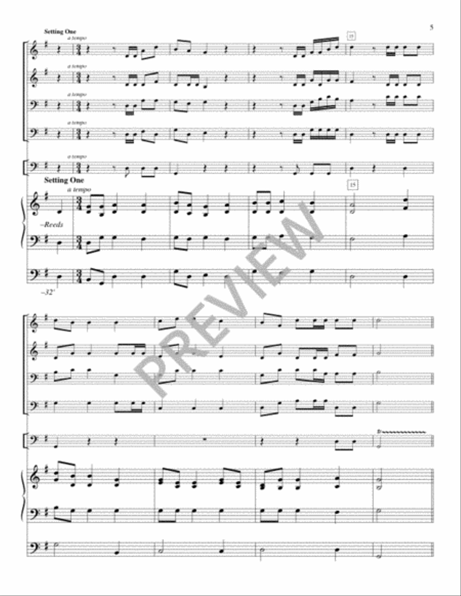 Festival Hymns for Organ, Brass and Timpani - Volume 7, General