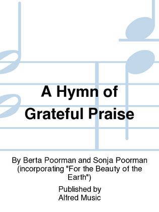 Book cover for A Hymn of Grateful Praise