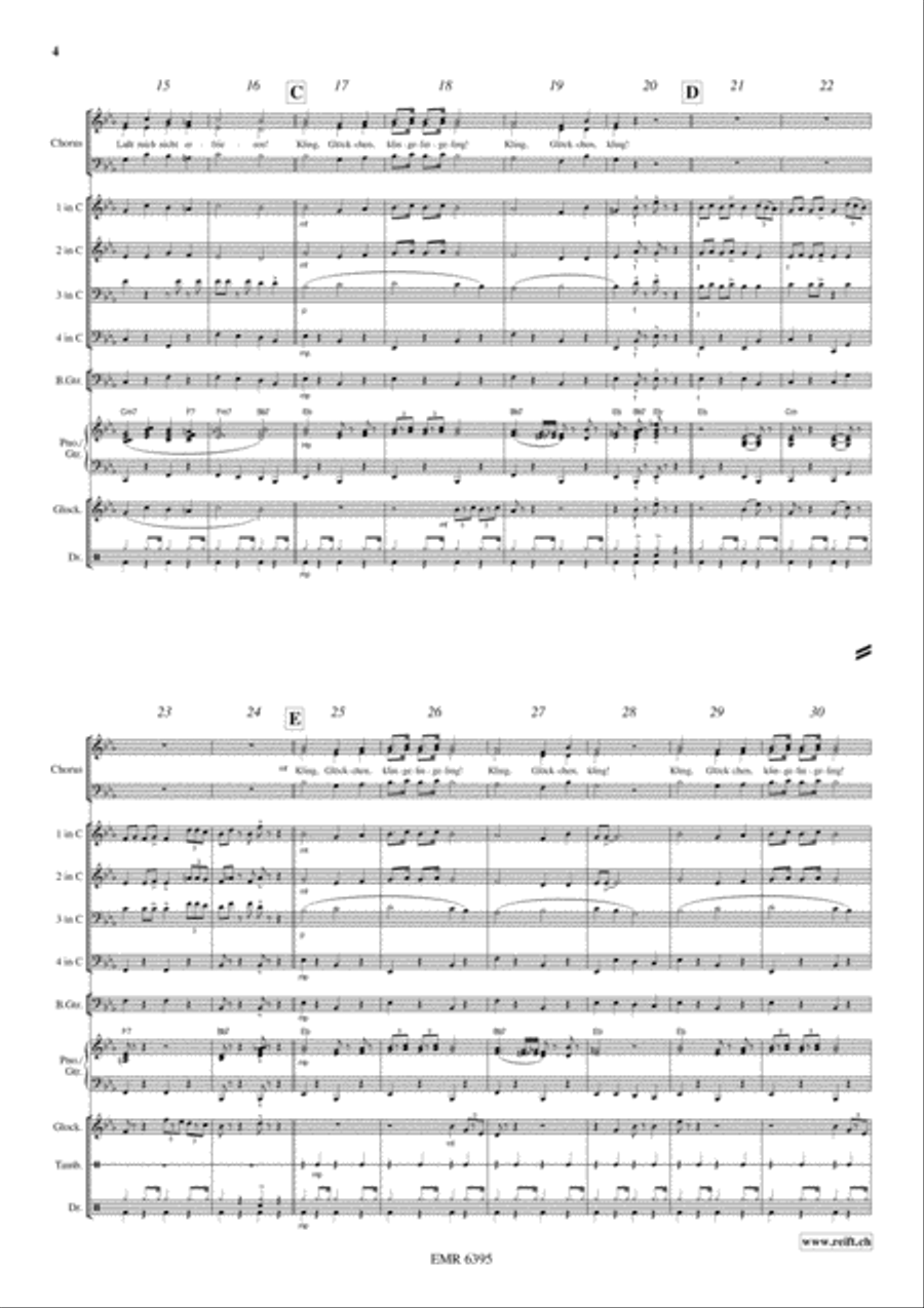 Kling Glockchen Brass Ensemble scores gallery preview page 5