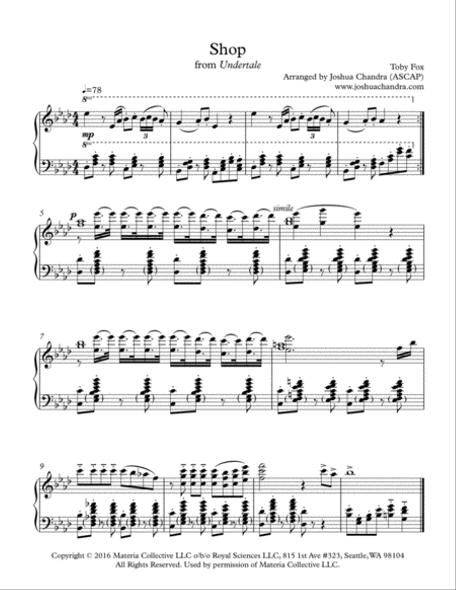 Undertale shop shop music