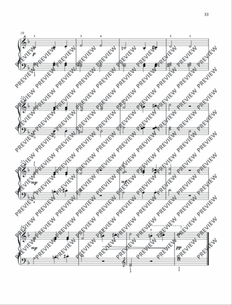 Symphony No. 7 Symphony No. 7 Piano Solo scores gallery preview page 3