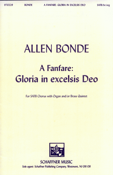 A Fanfare: Gloria In Excelsis Deo