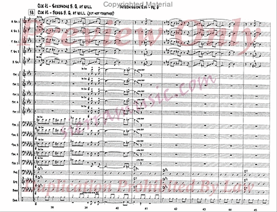 Intermission Riff Jazz Ensemble scores gallery preview page 7