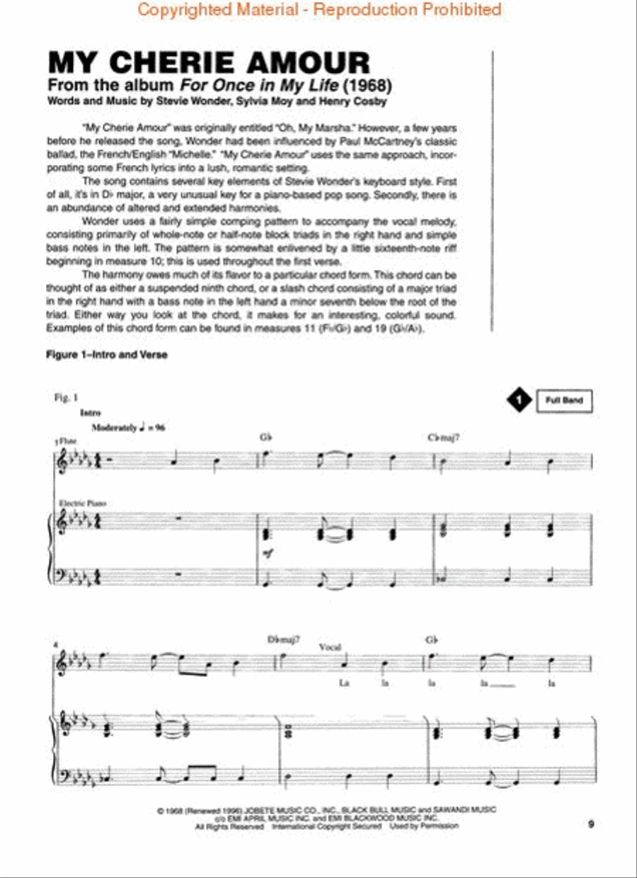 The Best of Stevie Wonder Piano Method scores gallery preview page 2