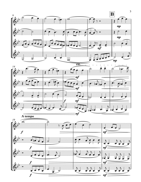 It Is Well: A Hymn Medley (for Clarinet Quartet) image number null
