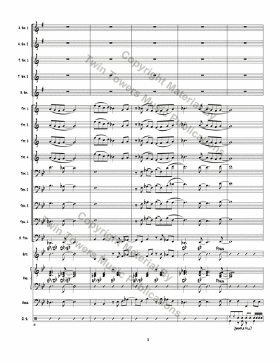 Slipstream Slipstream Jazz Ensemble scores gallery preview page 9