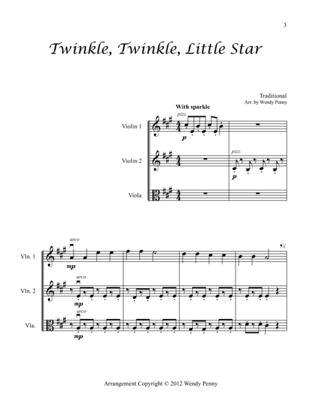 Children's Music for a String Trio of Two Violins and Viola Book 2 image number null