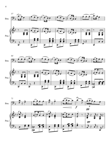 Giuseppe Verdi - La donna e mobile (Rigoletto) Bassoon Solo - F Key image number null