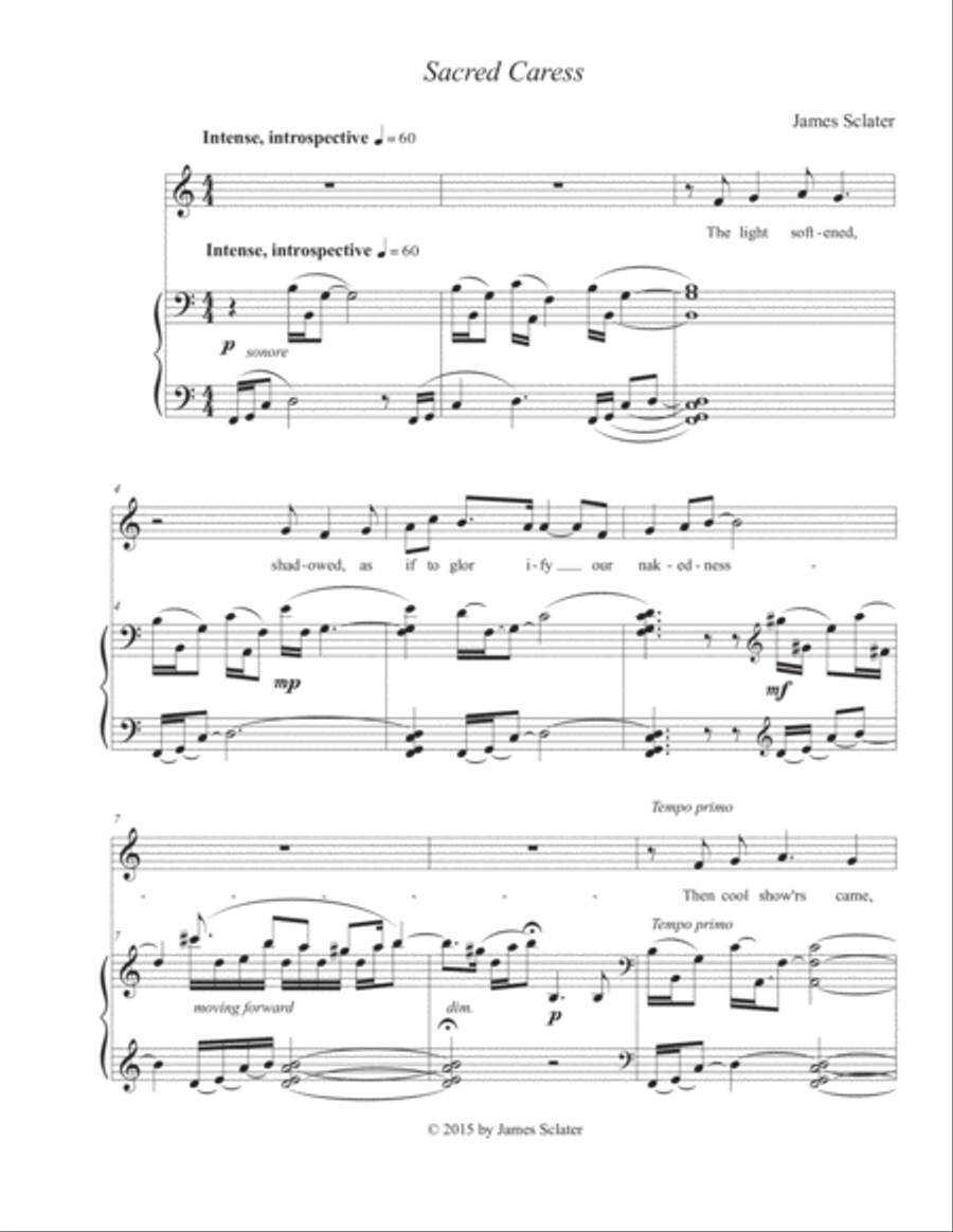 Three Dimensions of Love Voice scores gallery preview page 3