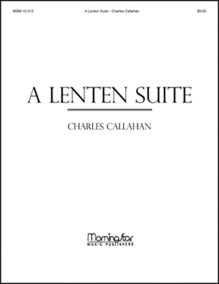 Book cover for A Lenten Suite