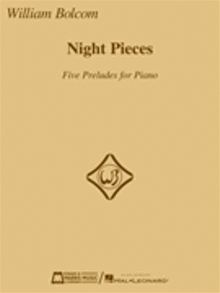 Night Pieces: Five Preludes for Piano Piano Solo scores gallery preview page 1