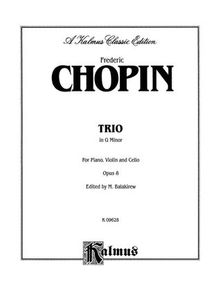 Book cover for Chopin: Trio in G Minor, Op. 8