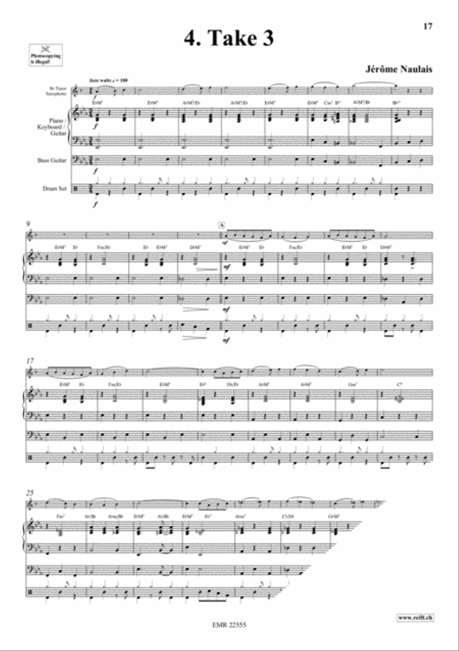 Play With Your Band Volume 4 Tenor Saxophone scores gallery preview page 6