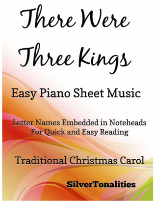 There Were Three Kings Easy Piano Sheet Music