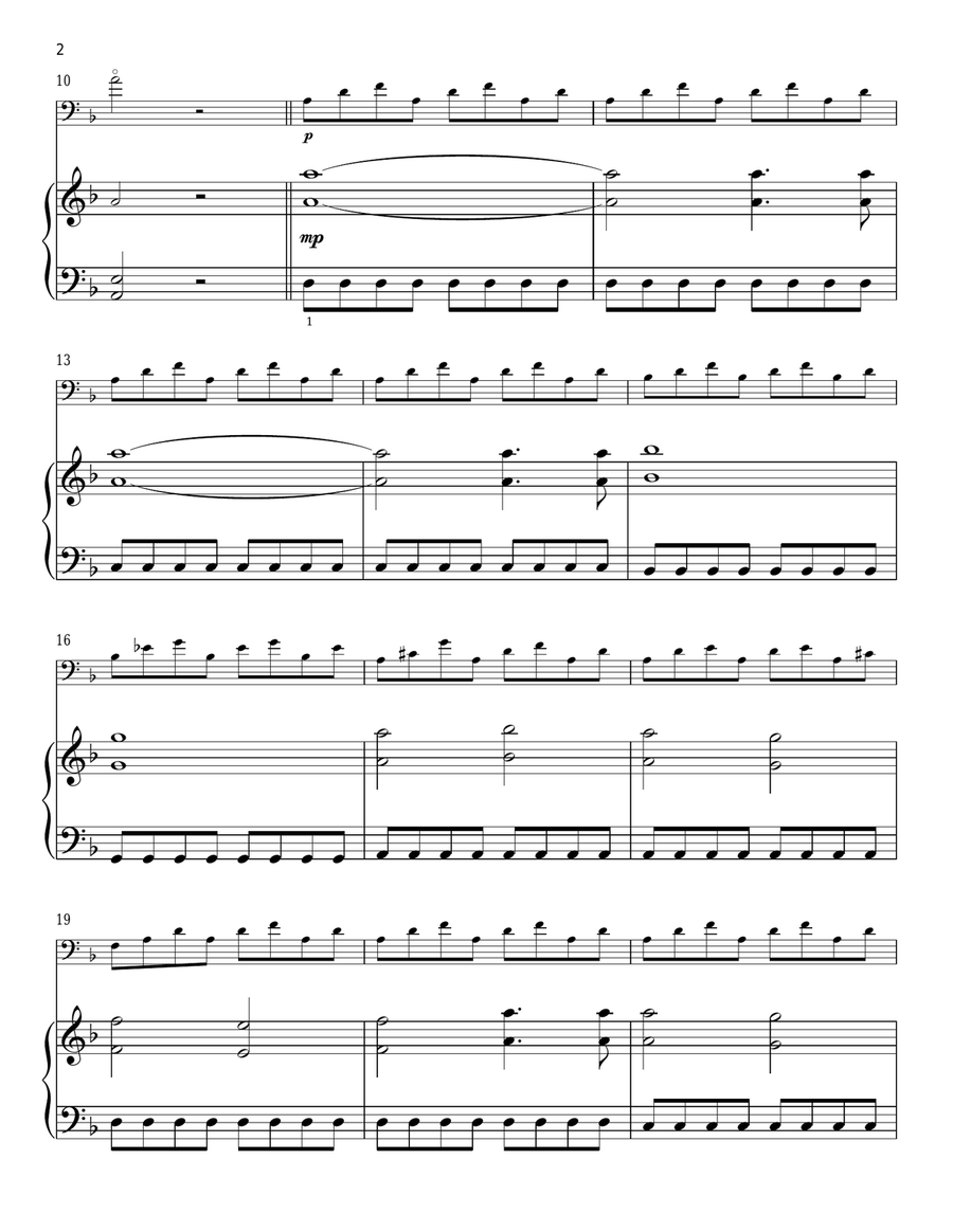Moonlight Cello scores gallery preview page 2