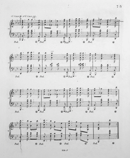 Charles and Jacob Kunkel's Compositions. Marche Triomphale