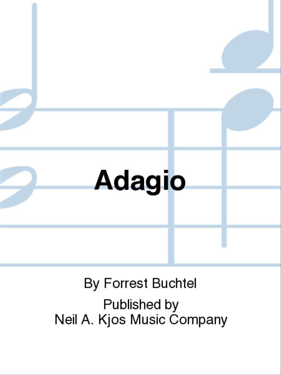 Adagio Flute Solo scores gallery preview page 1