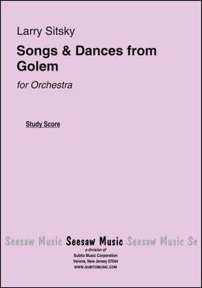 Songs & Dances from Golem