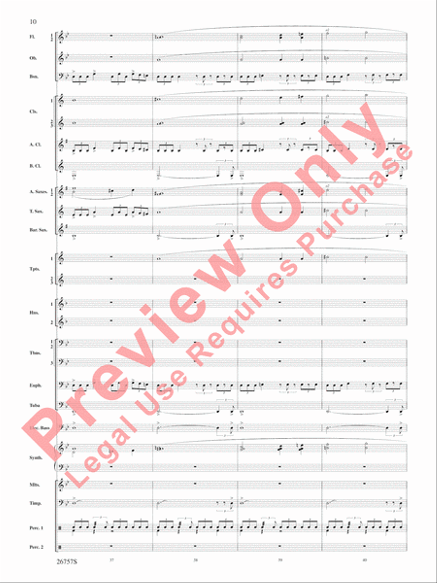 Video Games Live -- Part 1 Concert Band scores gallery preview page 11