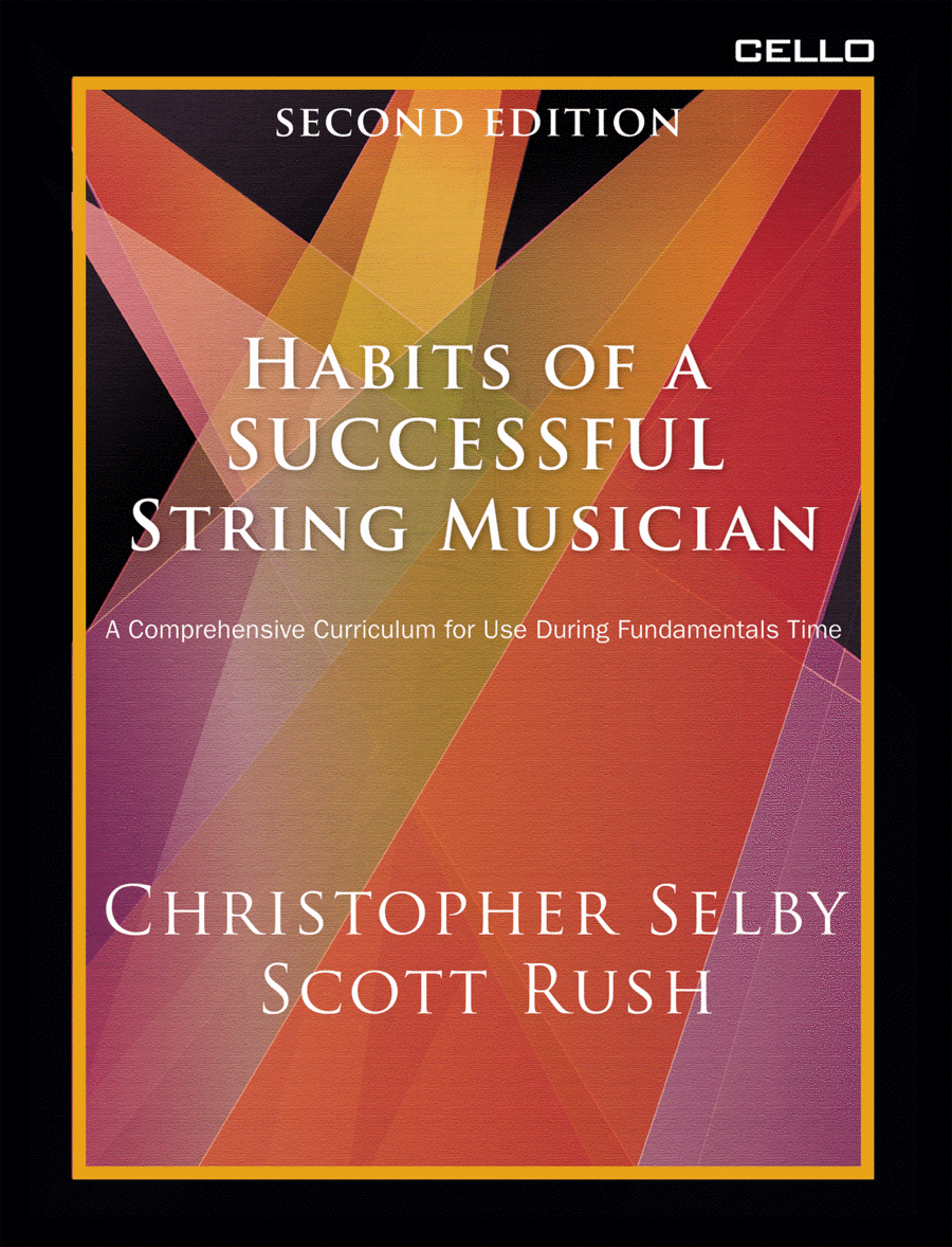 Book cover for Habits of a Successful String Musician (Second Edition) - Cello
