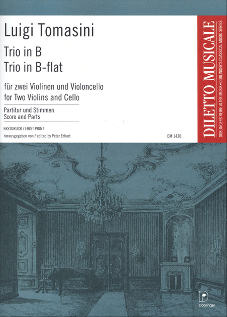 Trio in B Violin scores gallery preview page 1