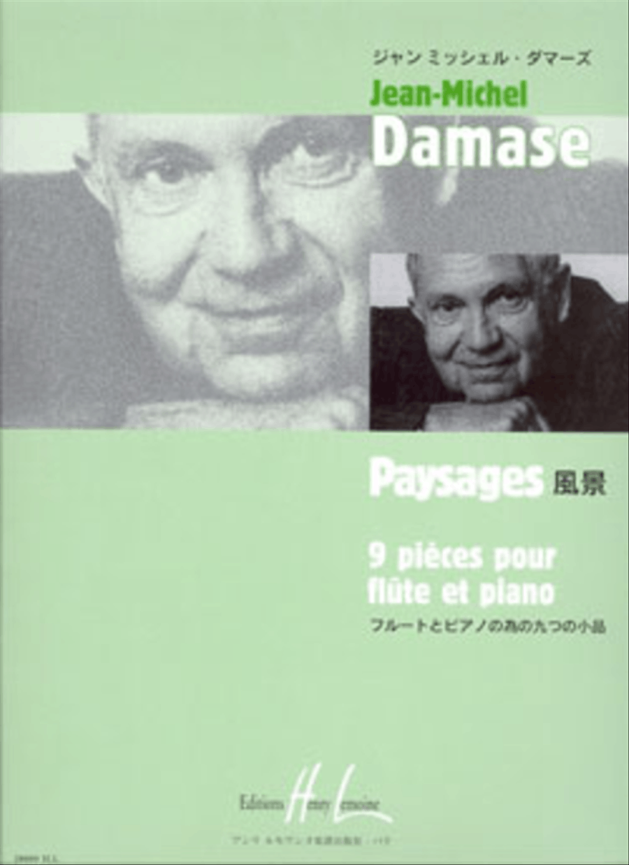 Paysages Paysages Flute Solo scores gallery preview page 1