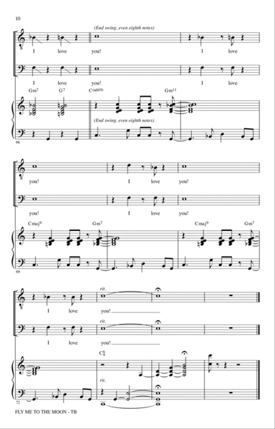 Fly Me To The Moon (In Other Words) (arr. Roger Emerson) TB scores gallery preview page 8