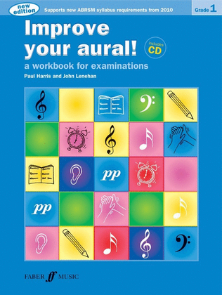 Book cover for Improve Your Aural! Grade 1 Book/CD