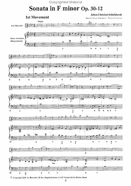 Sonata F minor, Op. 30-12 image number null
