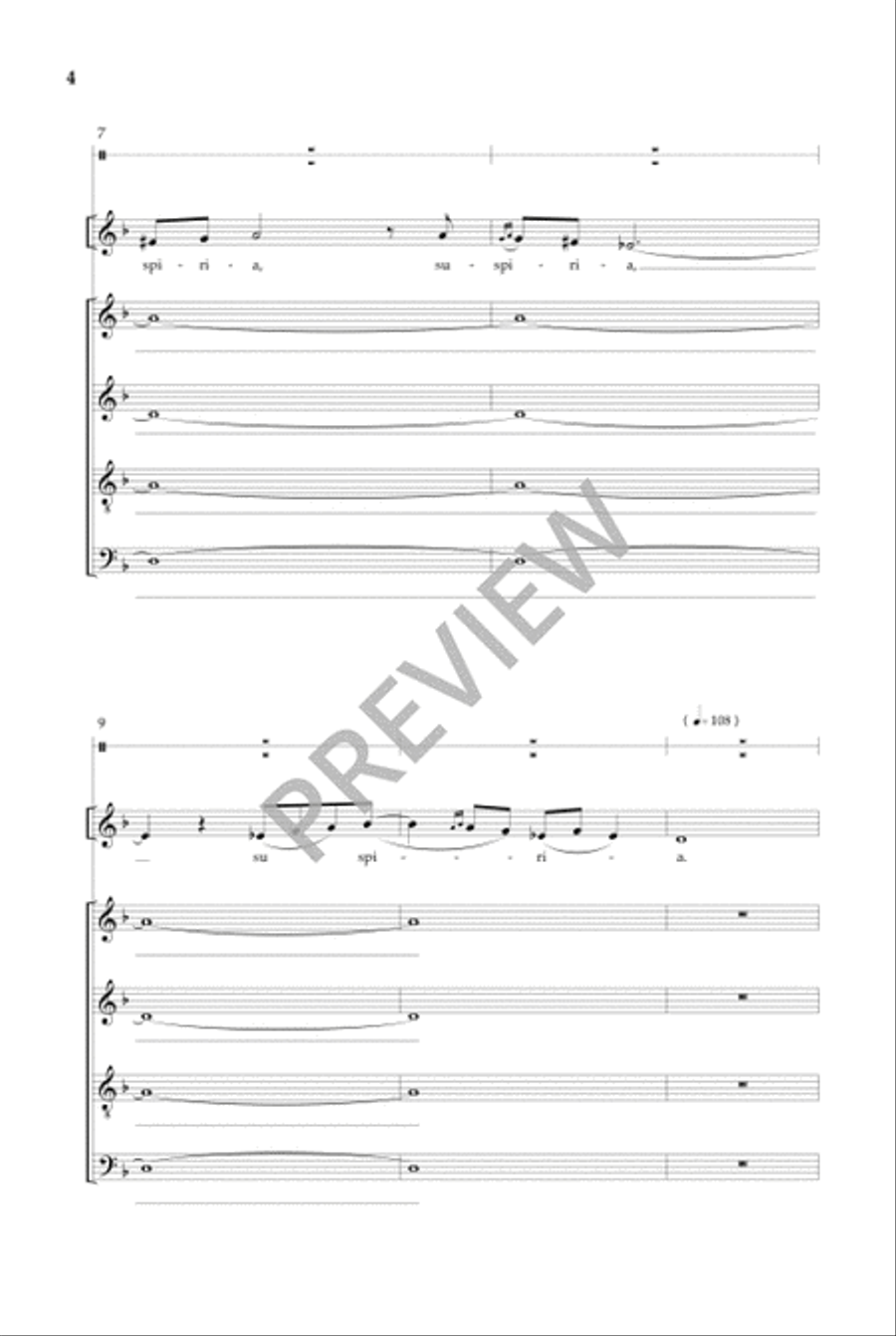 Circa Mea 4-Part scores gallery preview page 5