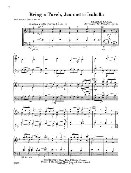 Christmas Folio for Four-Plus Strings - Score