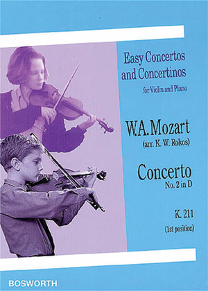 Book cover for Concerto No. 2 in D K.211