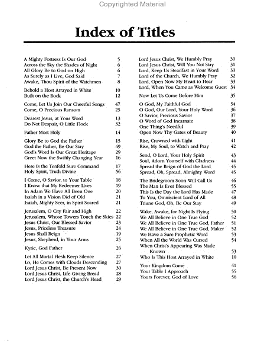 Basic Hymn Accompaniments, Volume 3 (General) Organ scores gallery preview page 3