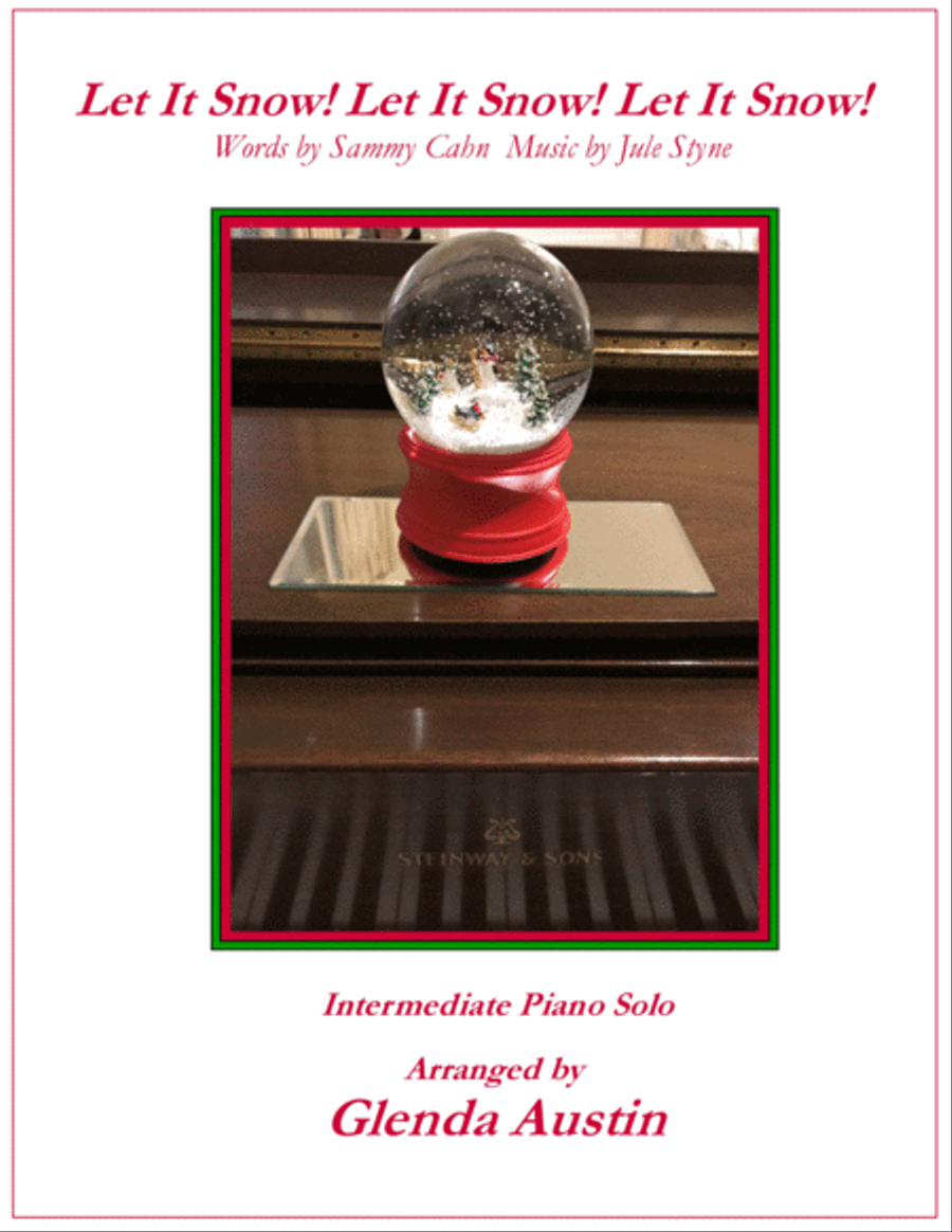 Let It Snow! Let It Snow! Let It Snow! Piano Solo scores gallery preview page 1