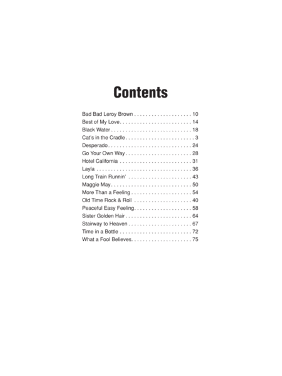 Simply Rock 70s Simply Rock 70s Easy Piano scores gallery preview page 2