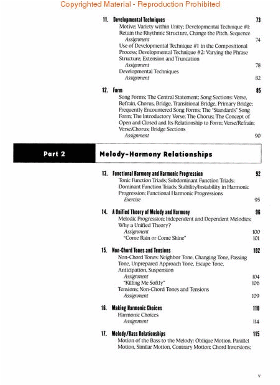 Melody in Songwriting Melody in Songwriting Collection / Songbook scores gallery preview page 4