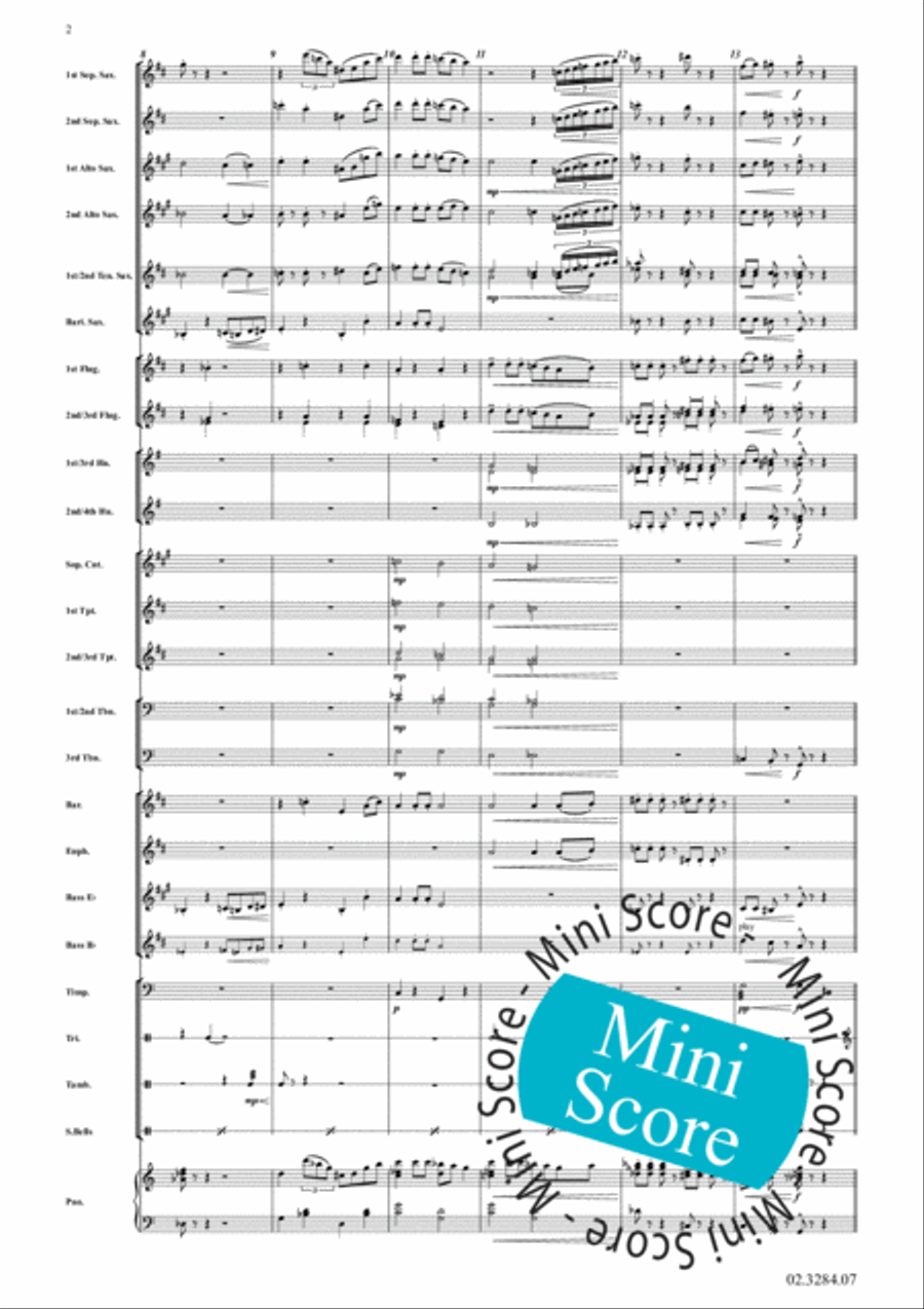 It's a Wonderful Christmas Fanfare Band scores gallery preview page 8