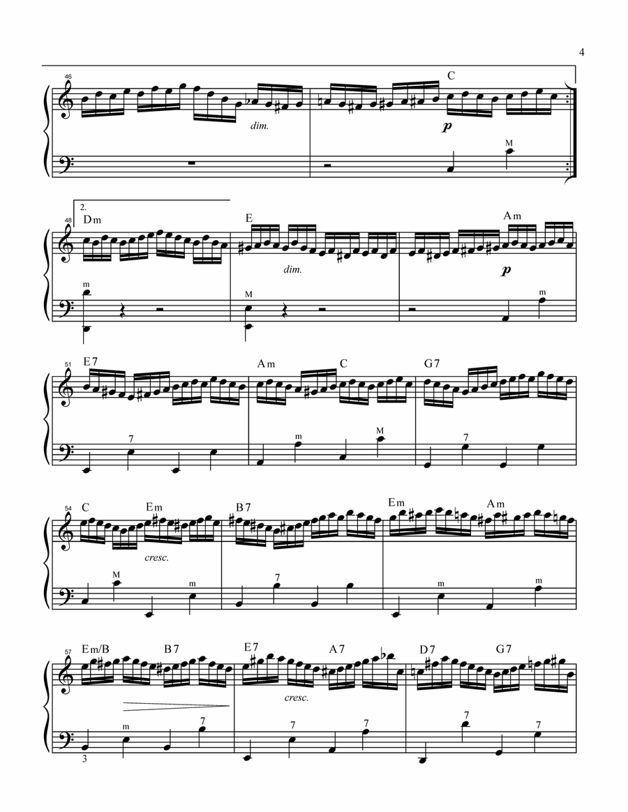Moto Perpetuo (Perpetual Motion) Accordion scores gallery preview page 5