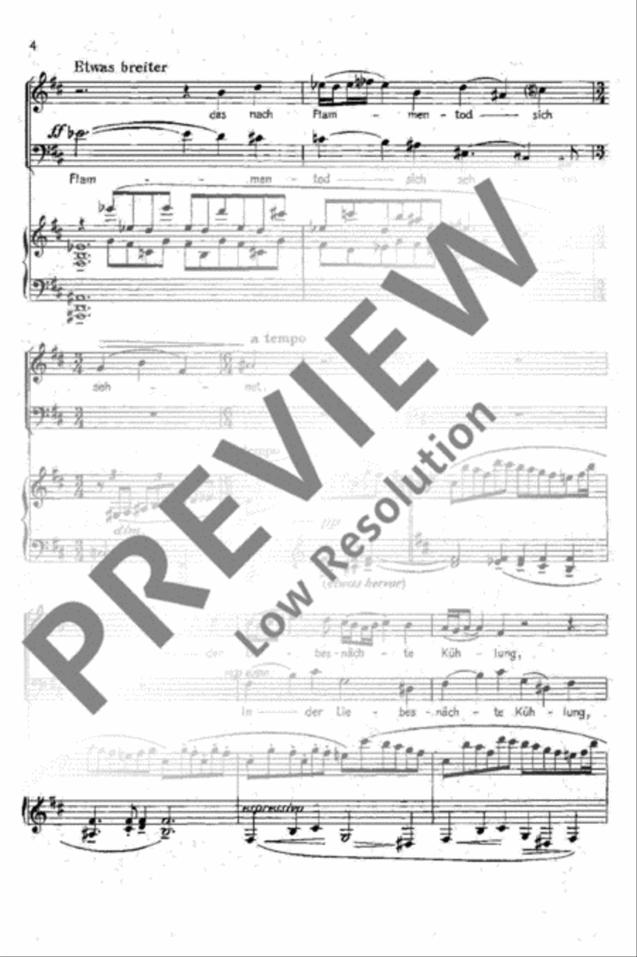 6 Gedichte 6 Gedichte Baritone Horn scores gallery preview page 5